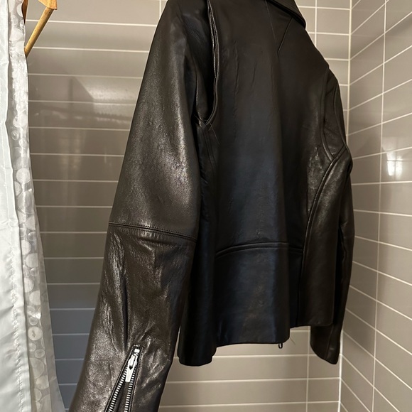Veda Reformation Leather Jacket - Picture 3 of 6